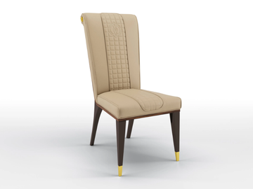 OPIUM - Upholstered leather chair by BRUNO ZAMPA - view 3